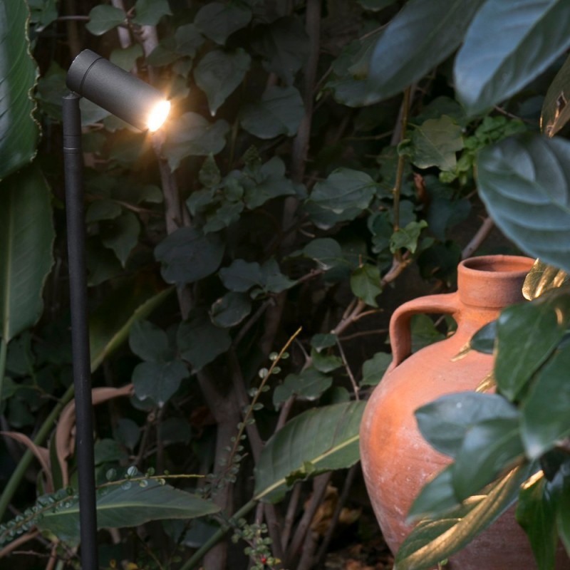Spot à piquer SETH - 6 W LED SMD - IP44 - Aluminium - Eclairage économique jardin