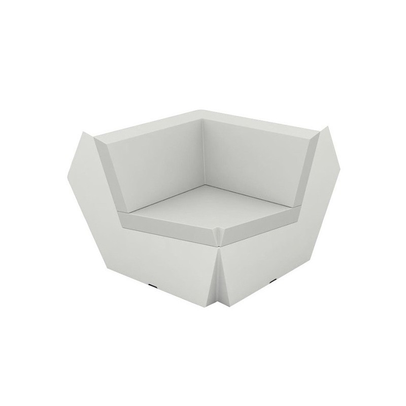 Sofa FAZ - Module d'angle - Mobilier lumineux - Polyéthylène
