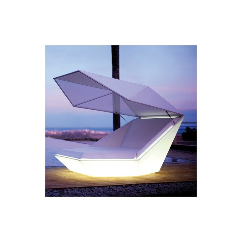 Chaise longue FAZ - Mobilier lumineux - Polyéthylène