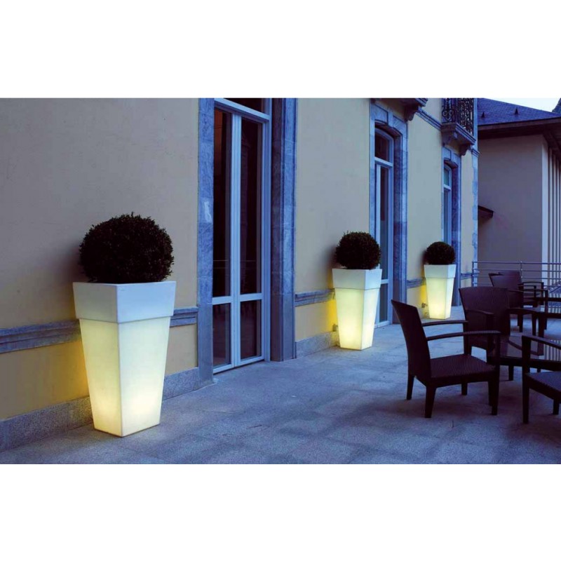 Pot lumineux GIZA LED - pour intérieur et extérieur