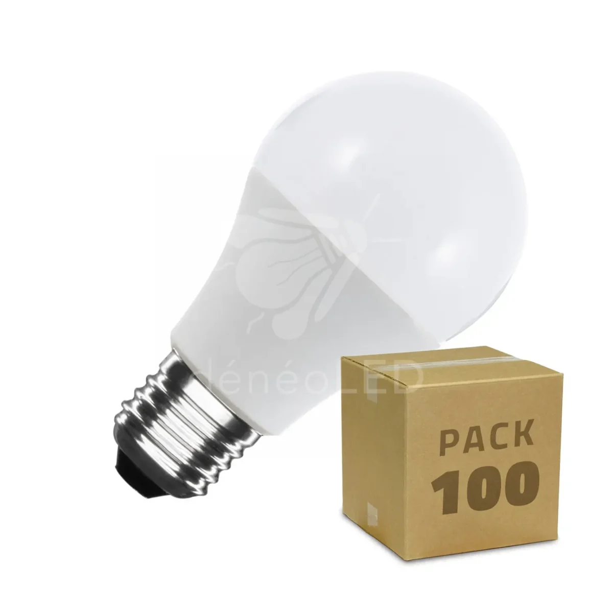 Pack 100 ampoules E27 A60 12 Watts
