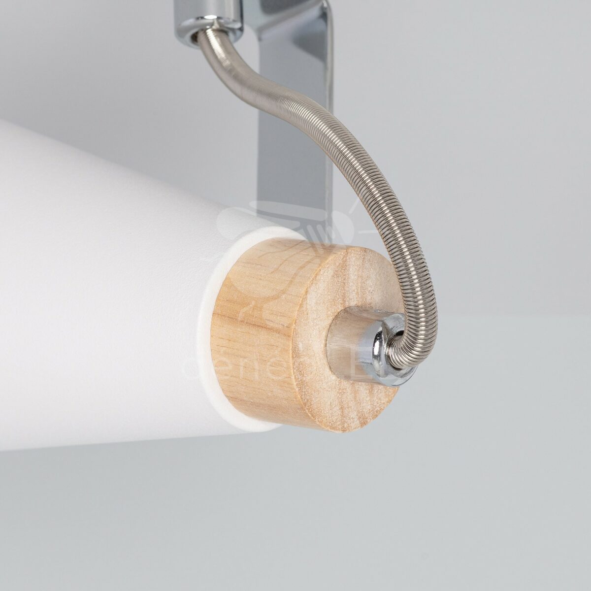 plafonnier orientable rond marta 2 spots blanc