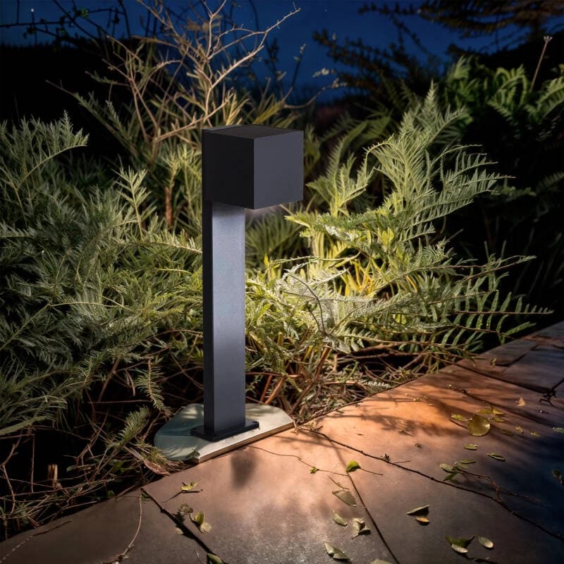 Balise LED Solaire80 cm LENNY-Anthracite-2