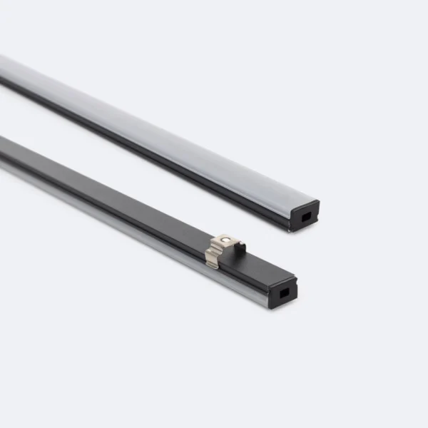Kit profilé aluminium 12 mm à fixer 2m pour ruban 8 mm DAKAR