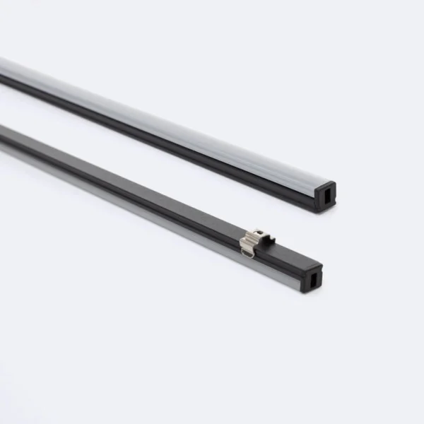 Kit profilé aluminium 8 mm à fixer 2m pour ruban 5 mm CANBERRA