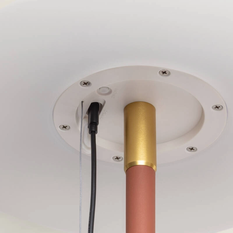 Lampadaire LED solaire DANA 2.6 W-2-Terre-Cuite