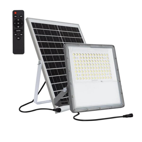 Projecteur LED Solaire 20W avec Télécommande
